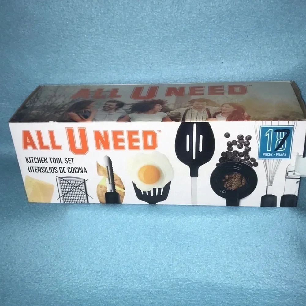 ALL U NEED Kitchen Tool Set 17 pieces NEW